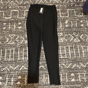 Pretty little thing- black jumbo leggings size US-12